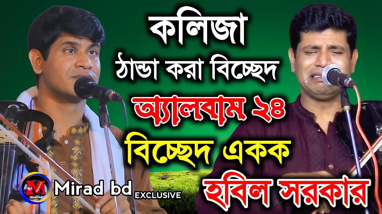 কলিজা ঠান্ডা করা বিচ্ছেদ গানের একক অ্যালবাম। হবিল সরকার ৭টা বিচ্ছেদ গান। Hobil sorkar 7 songs 2025