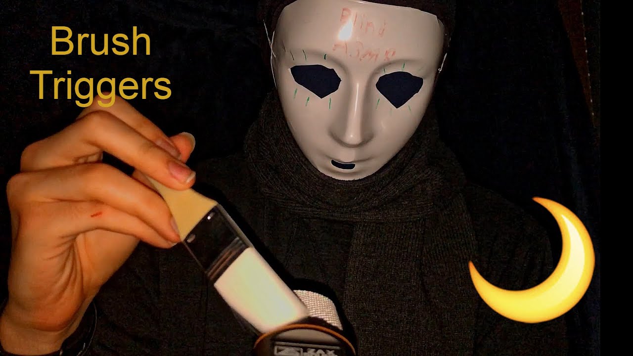 ASMR BRUSH TRIGGERS - BLIND ASMR