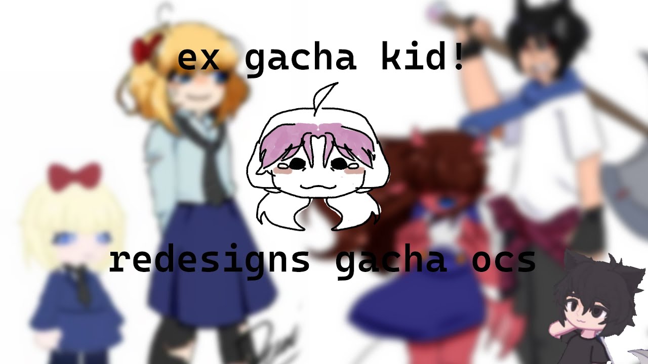 redesigning your gacha ocs! (as a retired gacha kid)
