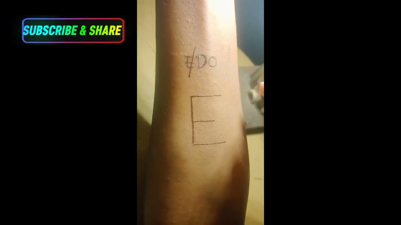 How to connect the letters to form a logo name 