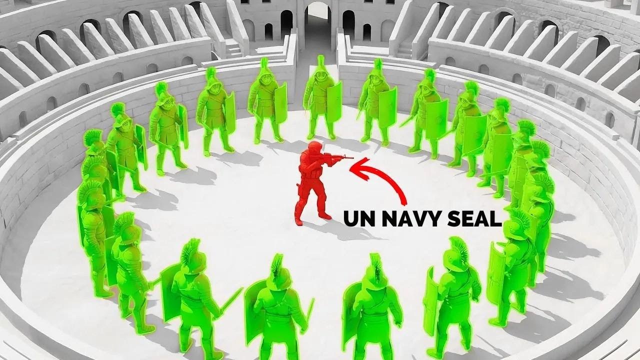 Et si un Navy SEAL affrontait des gladiateurs dans le Colisée ?