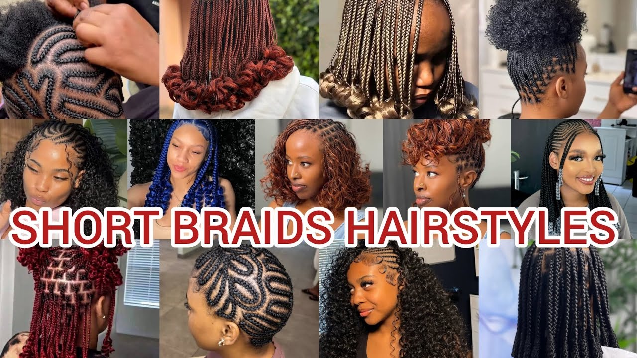 SHORT BRAID HAIRSTYLES  //BOB//BOB PINTEREST IDEAS FOR LADIES #viral #hairstyles #fashion 