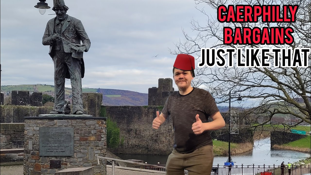 Hunting Around Caerphilly To Source Toys & Clothes