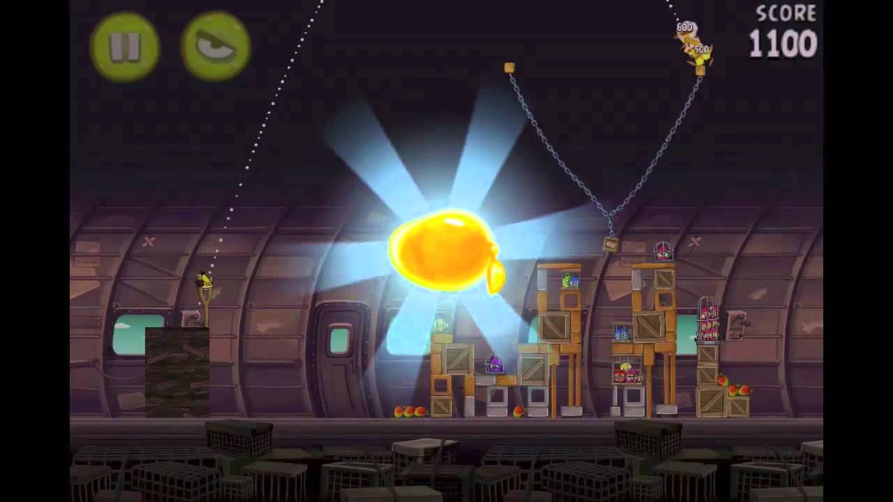 Angry Birds Rio All 15 Hidden Golden Mangoes