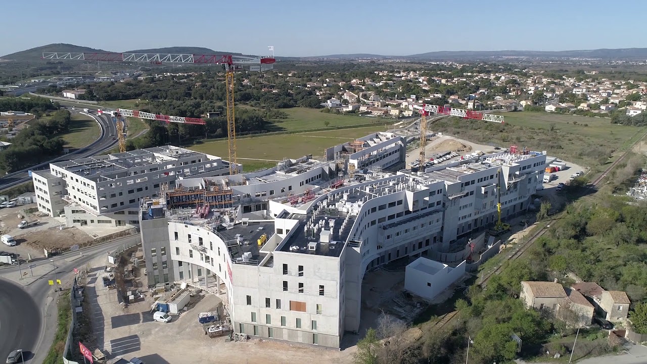 Construction de la clinique St Jean - St Jean de Védas 2019