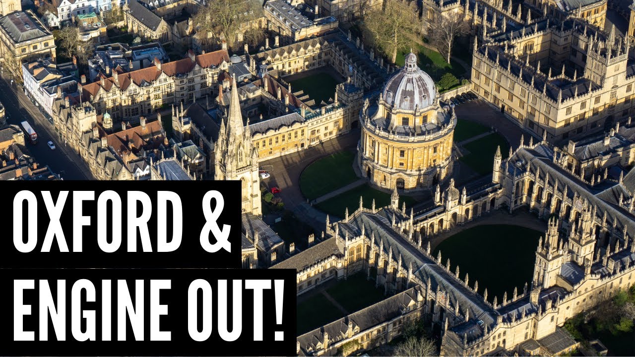Paramotor Tours - Oxford then an engine out!