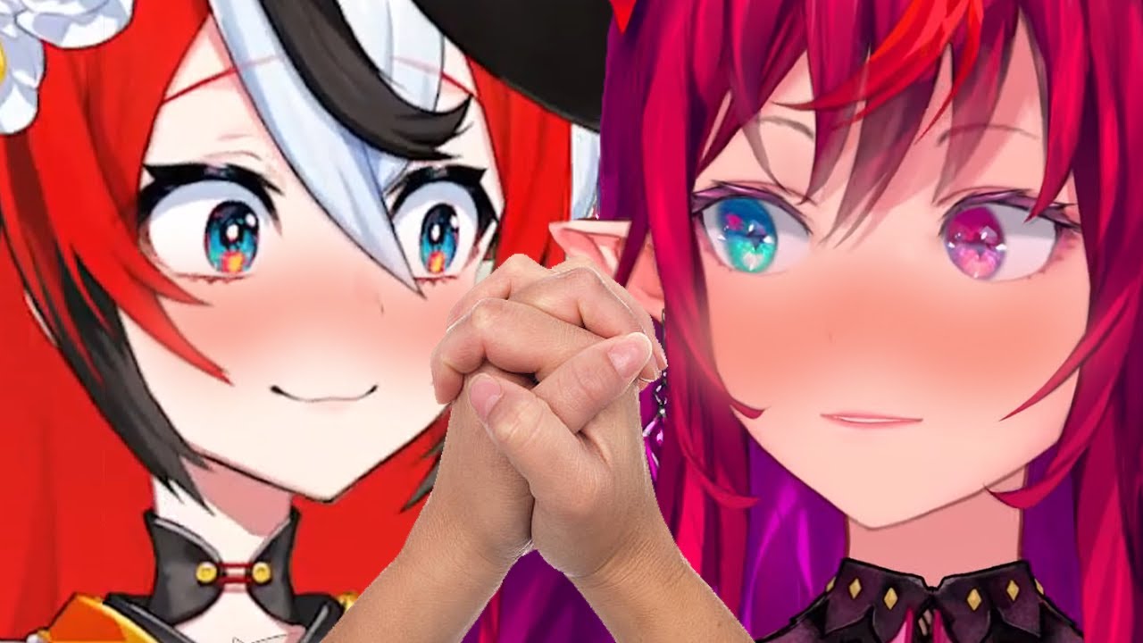 Bae and IRyS started holding hands TOO hard on stream...