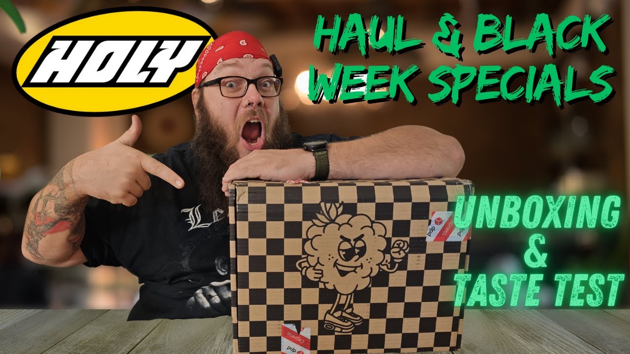 HOLY HAUL & Black Week Specials & Neuheiten / Unboxing & Taste-Test! Neue Sorten Frosty Fox & mehr!