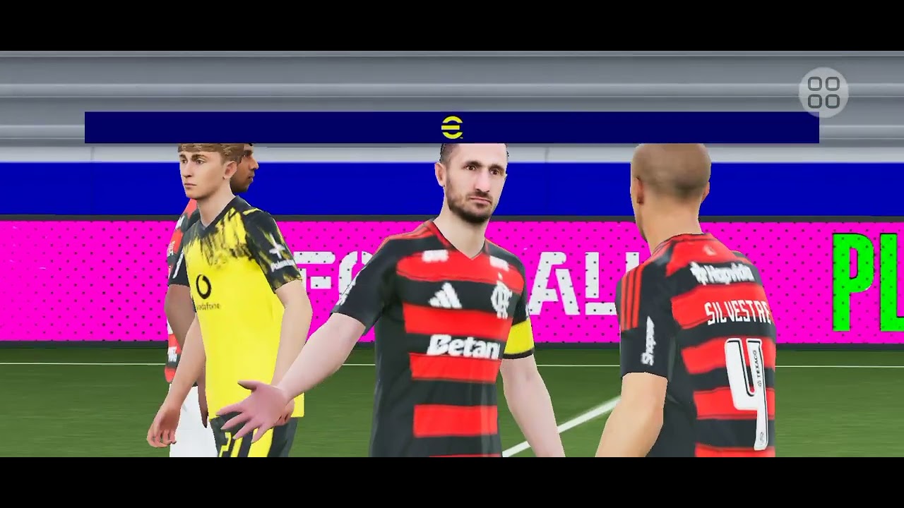 Gameplay efootball tentando pegar 1 divisão 