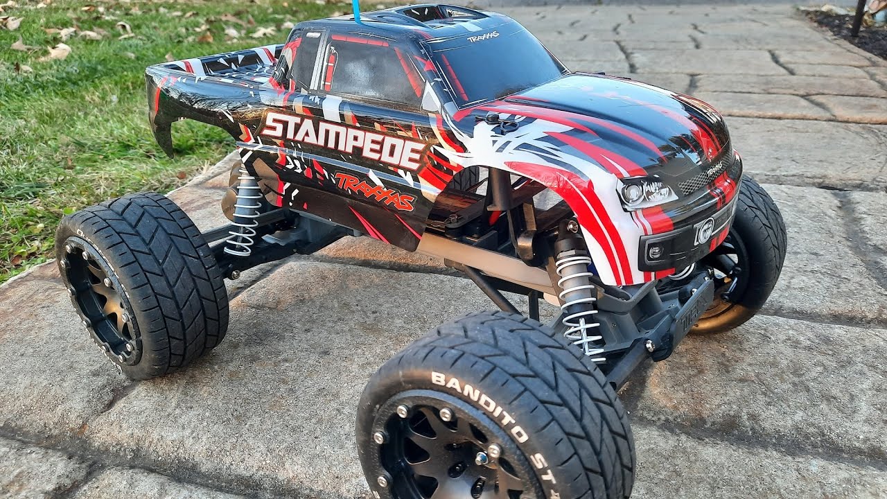 Traxxas Stampede 2wd Duratrax Belted Bandito Street Tire Upgrade, 2.8 Street Tires for Stampede 2wd