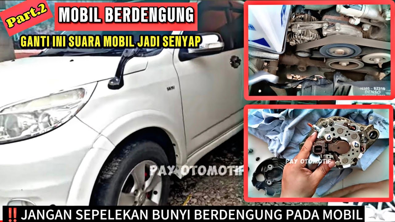 MOBIL BERDENGUNG MUDAH PERBAIKAN SENDIRI‼️Part2 Ganti Rectifier Dioda Alternator