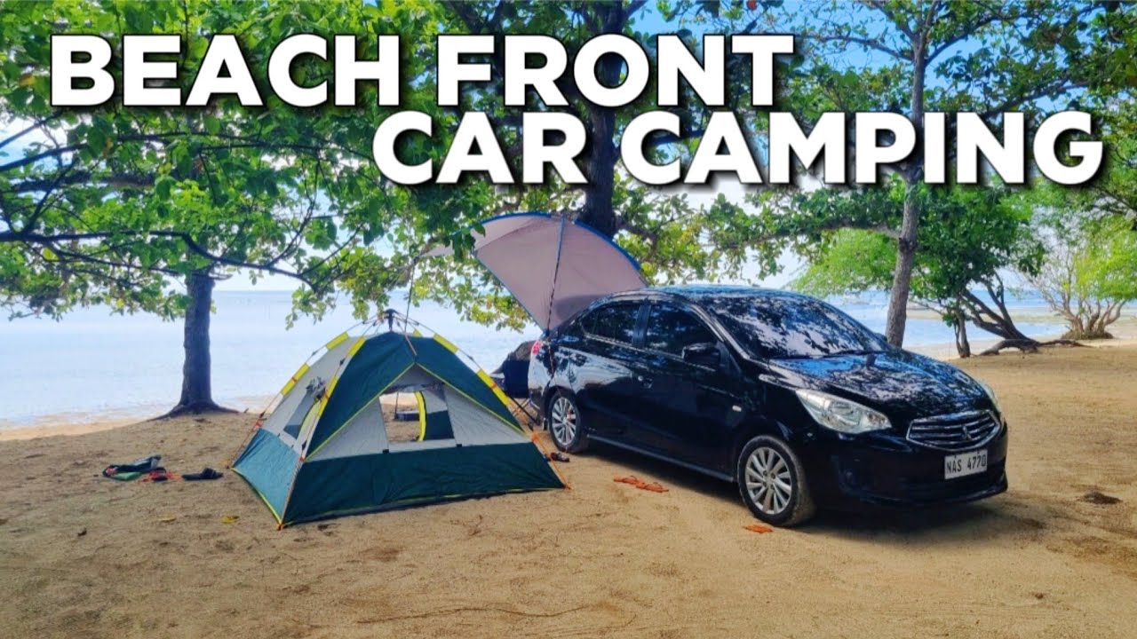 First Time BEACH CAR CAMPING Experience at Edna's Beach & Campsite Calatagan Batangas Philippines