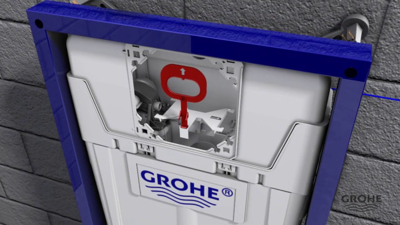 Installer Rapid SL cisterne til toilettet - GROHE