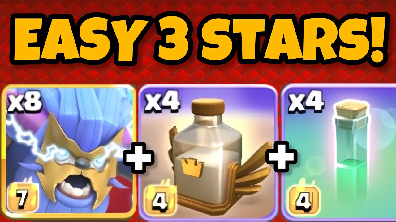 Super Yeti Makes 3-Stars Easy | Reliable TH Attack Strategy|