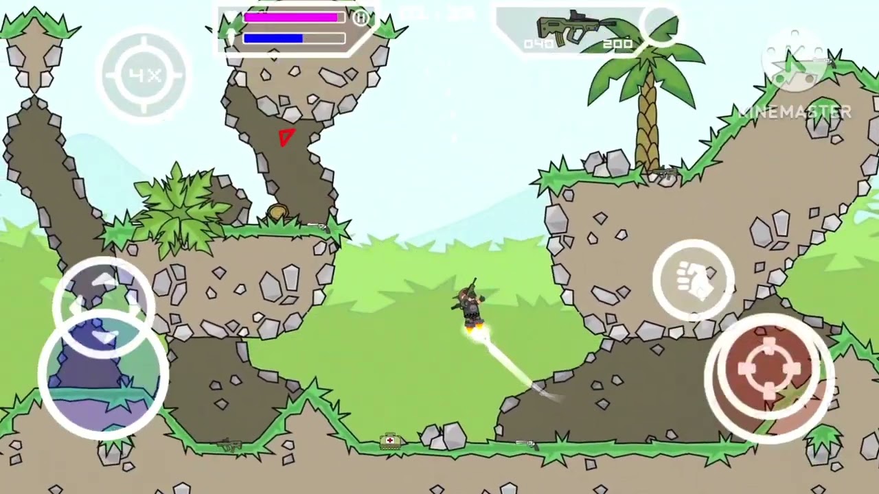 Mini Militia Zero Death Challenge 