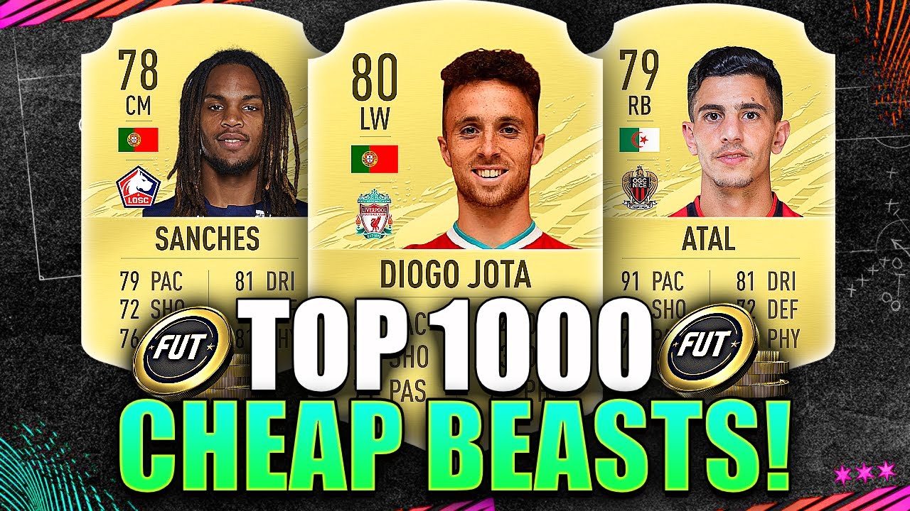 MOST OVERPOWERED PLAYERS FROM THE TOP 1000 FIFA 21 DATABASE!!