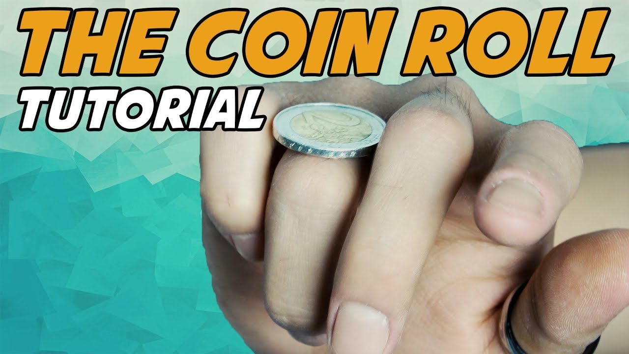 M&Uuml;NZE &Uuml;BER FINGER ROLLEN LERNEN (Tutorial/ Erkl&auml;rung) - COIN ROLL