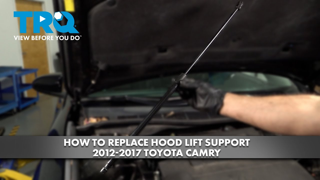 How to Replace Hood Lift Support 2012-2017 Toyota Camry