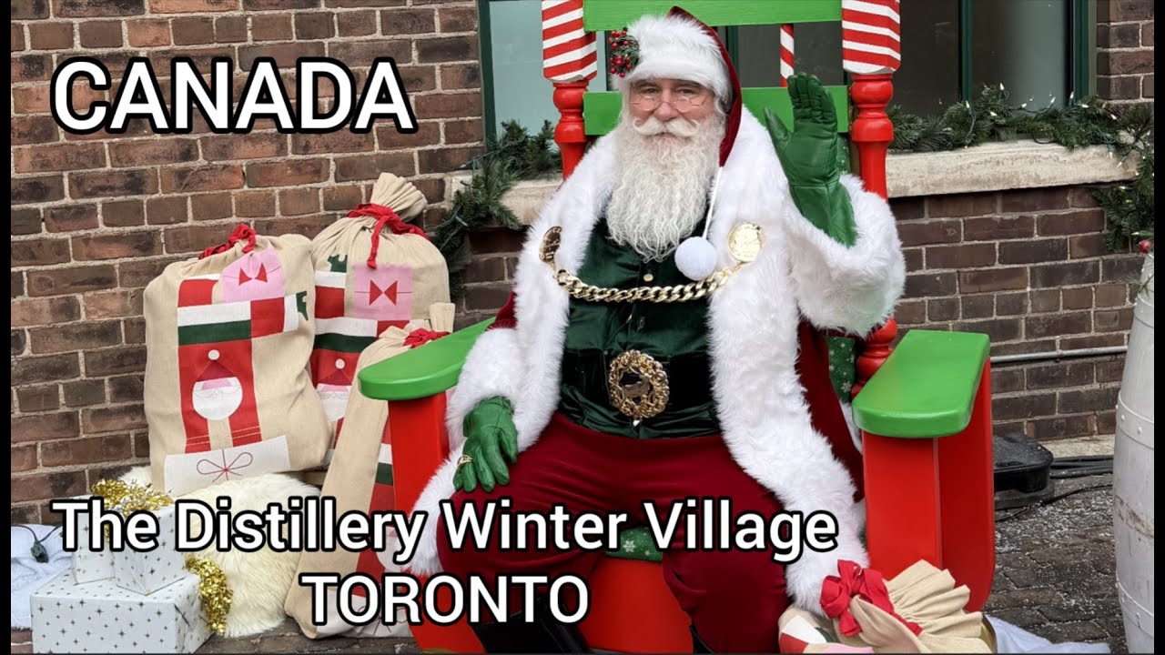 Walking Through The Distillery Winter Village 2025 | Toronto Christmas Market ✨🎄