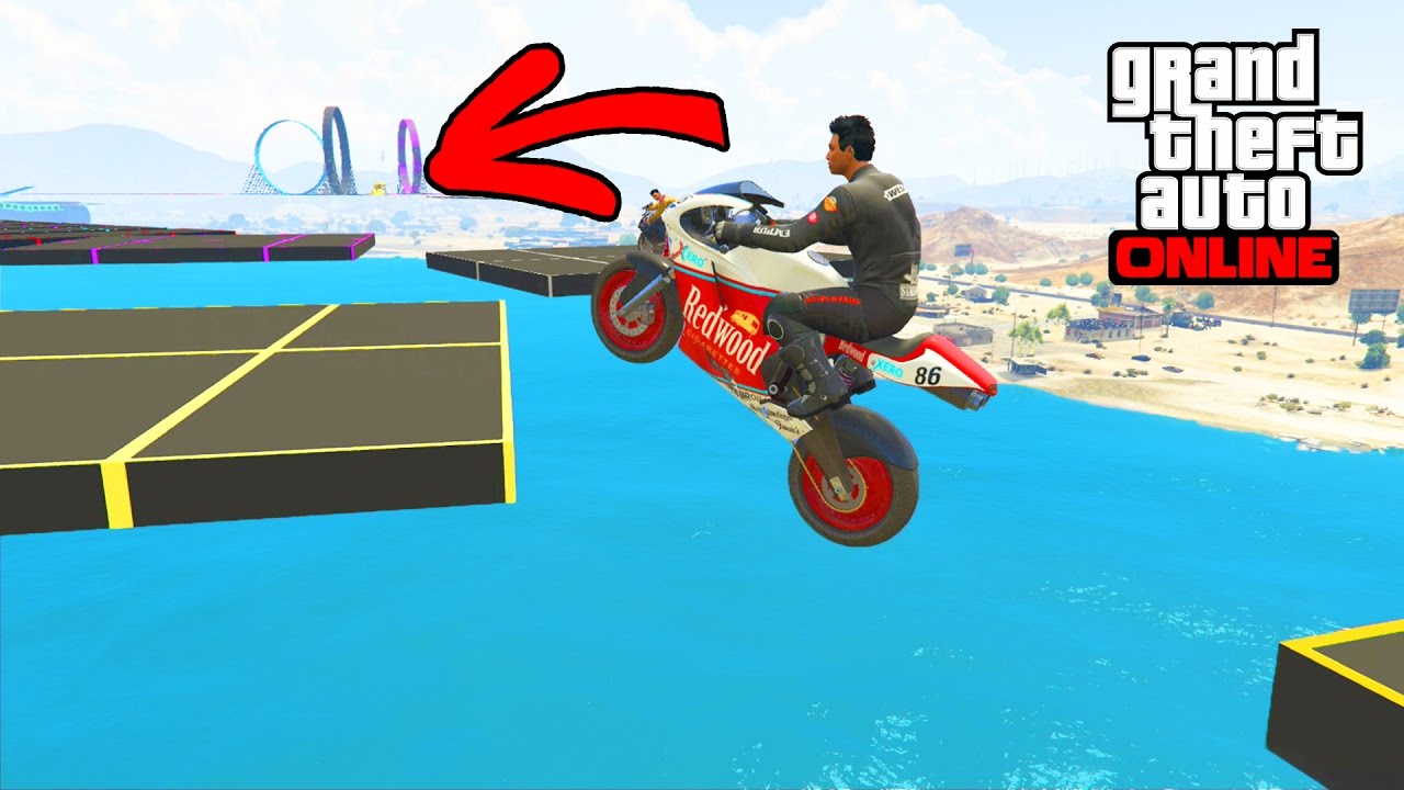 FUNNY TOTAL WIPEOUT MOTO - GTA 5 ONLINE