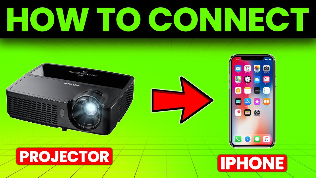 How To Connect Projector To iPhone (How To Use Projector With iPhone)