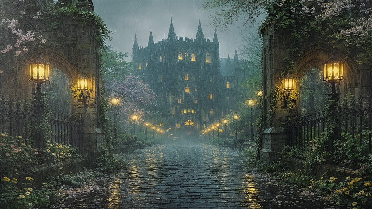 The Road That Remembers No One — Dark Academia Piano Music for Late Night Study, Quiet Nostalgia.
