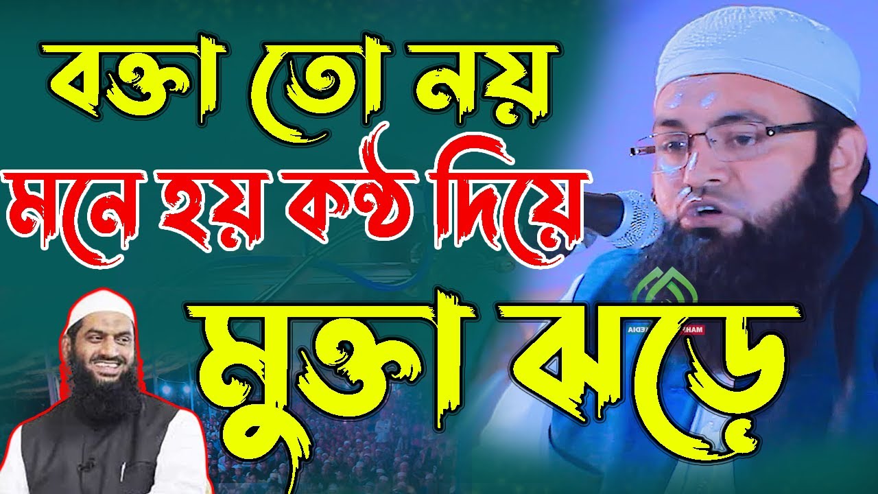 বক্তা তো নয়,মনে হয় কন্ঠ দিয়ে মুক্তা ঝড়ে, মুফতী আমজাদ হোসেন আশরাফী