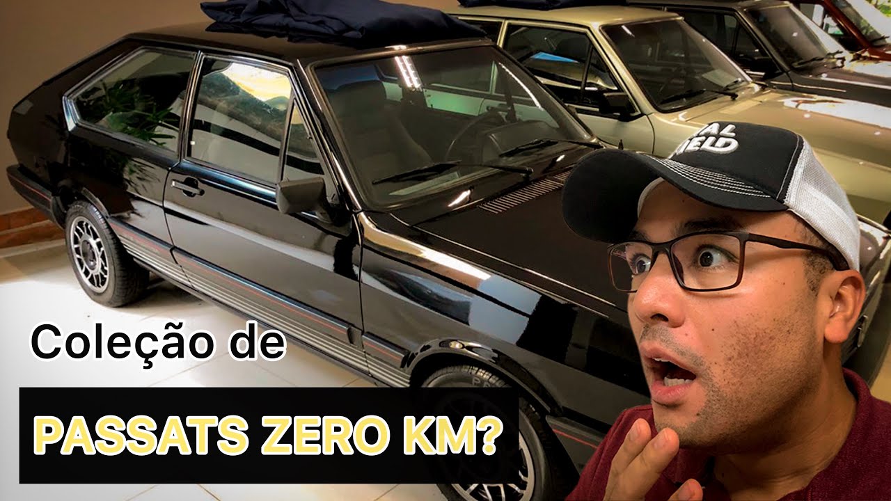 PASSAT ZERO QUILÔMETRO? Visitei o Santuário Secreto do Passat Volkswagen! Clássico nacional