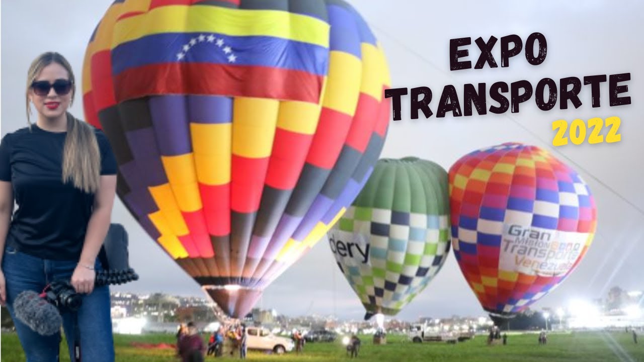¿Volvieron los eventos a Venezuela? 🇻🇪 Expo Transporte 2022 en La Carlota | Aranza Mendizabal
