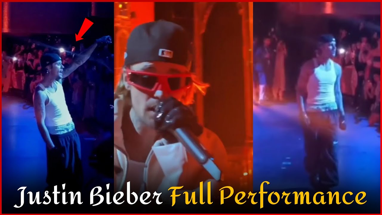 Justin Bieber Live Performance At Anant Ambani Radhika Merchant Sangeet Ceremony