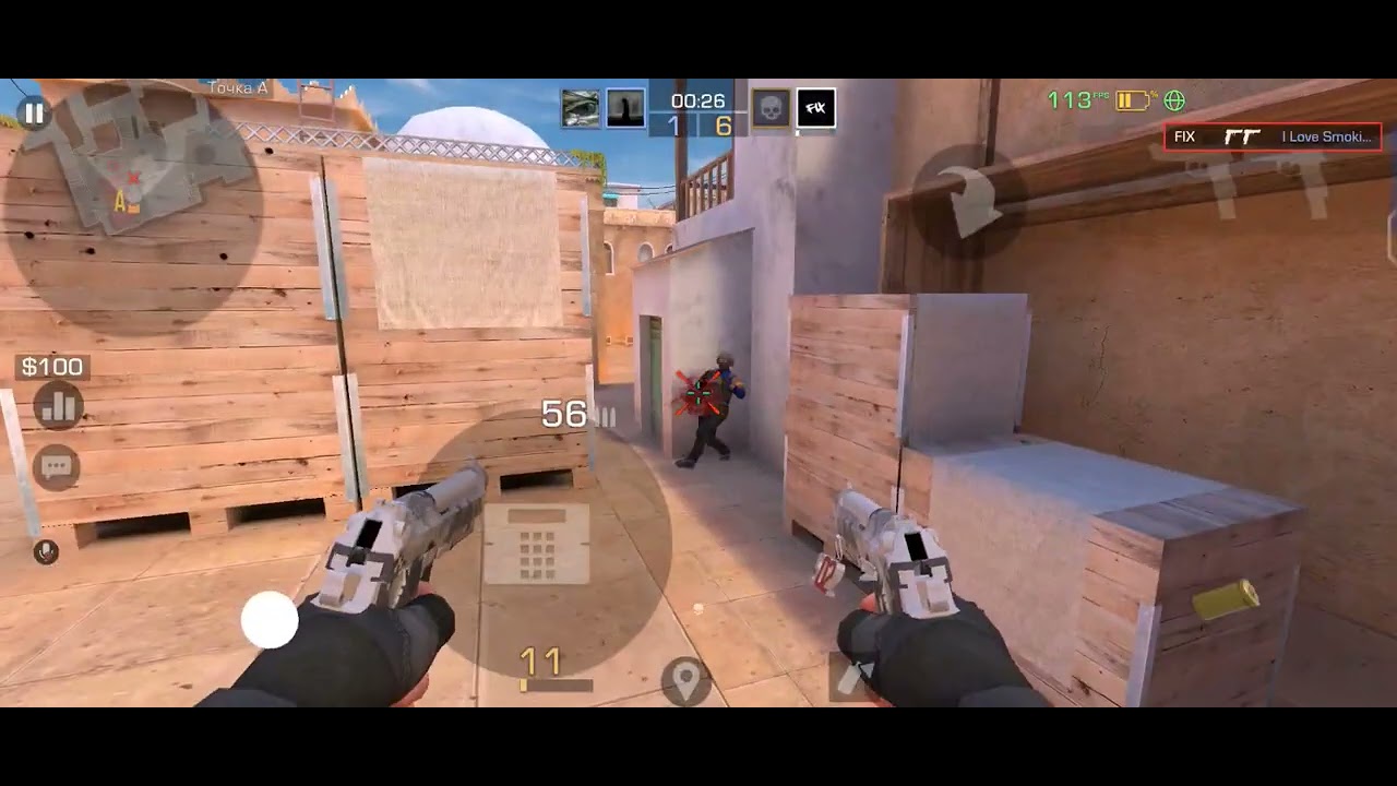 Демка напарники Standoff 2 с телефона iqoo z10 turbo pro 
