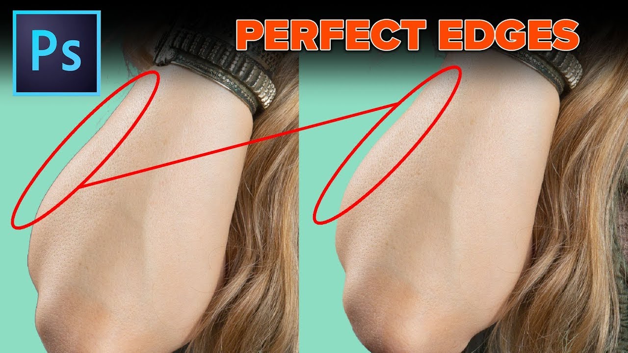 how to FIX EDGES in PHOTOSHOP CUTS OUTS