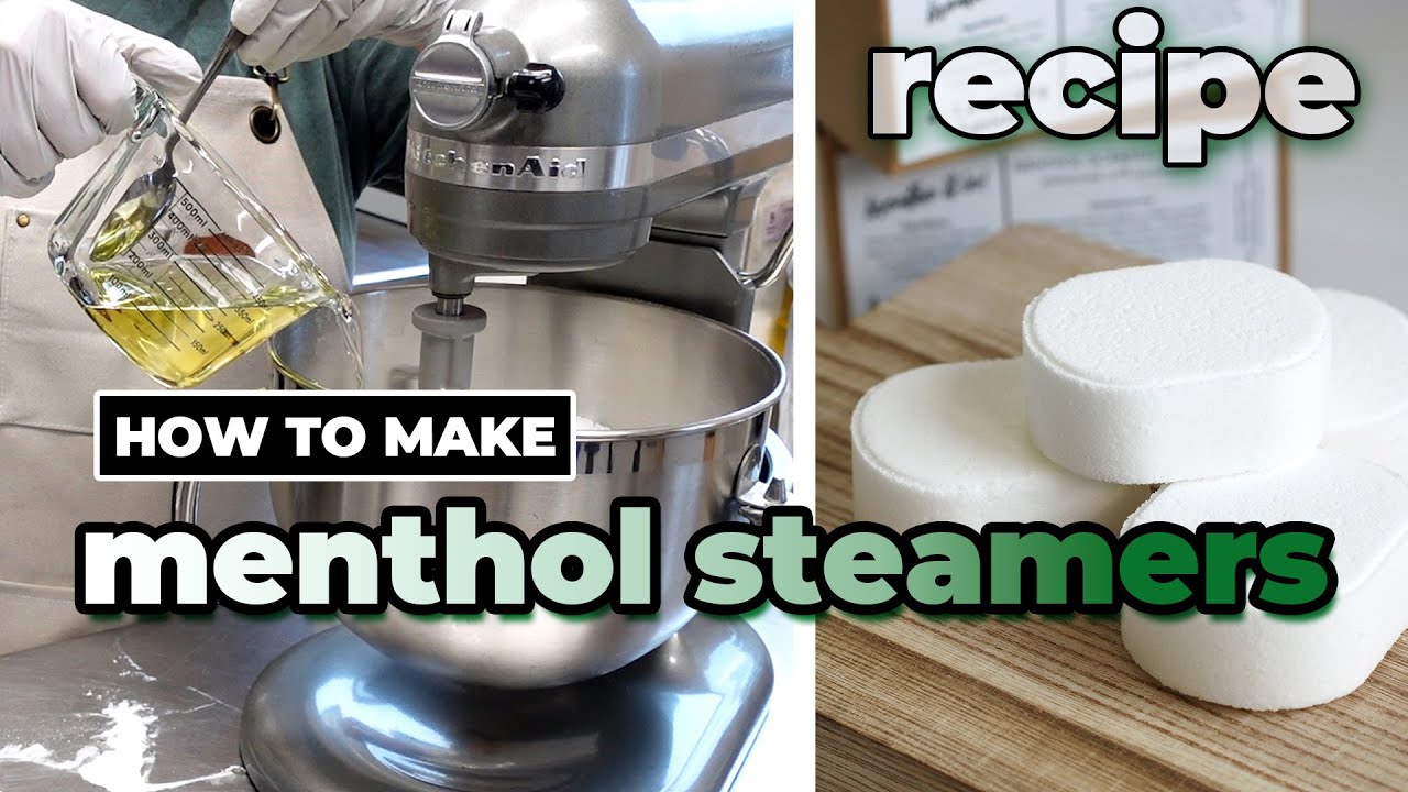 🌿 How to Make Menthol Steamers | DIY with RECIPE! 🌿 MO River Soap