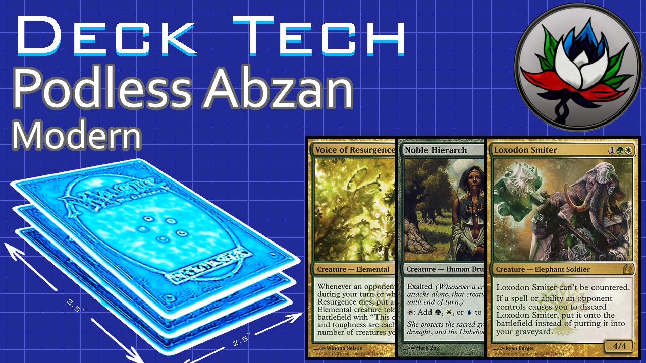 Podless Abzan Aggro Modern Deck Tech &ndash; MTG!