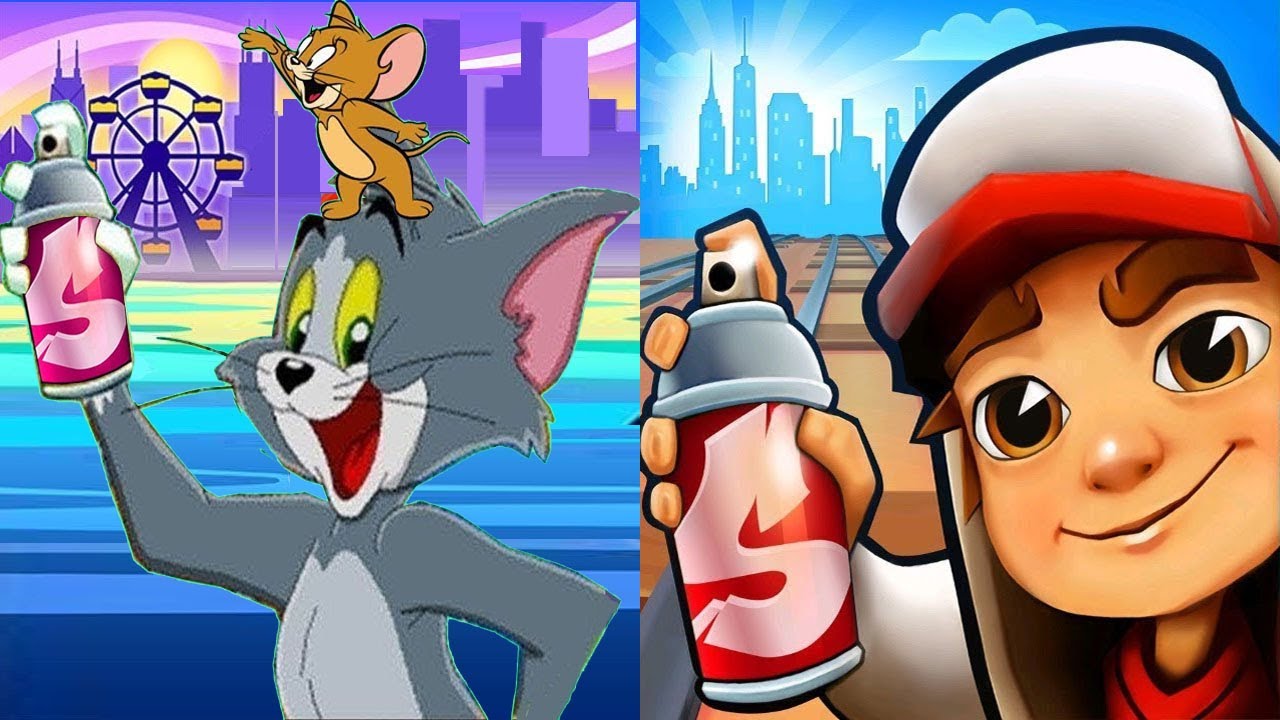 Subway Surfers Seattle 2020 BOOMBOT vs Talking TOM and JERRY Run Gameplay HD
