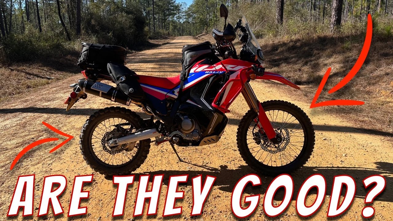 Тестирование новых шин на Honda CRF300L Rally