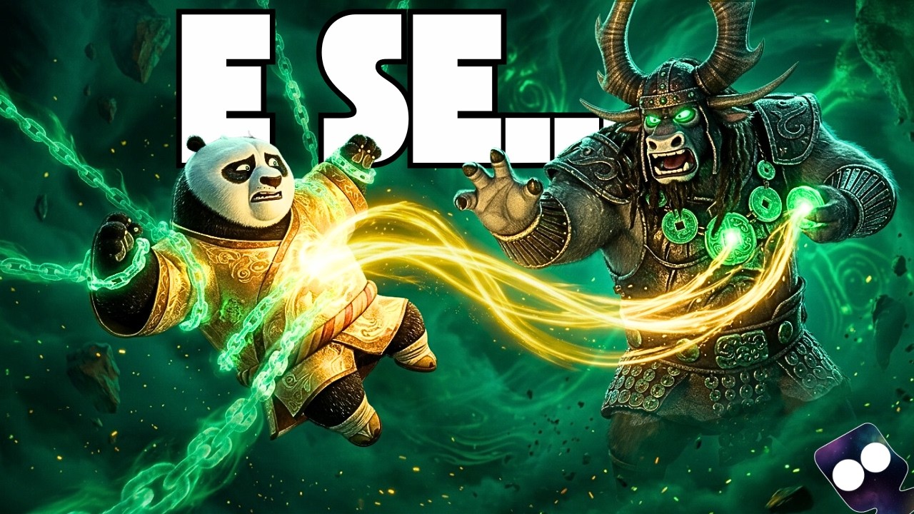E SE O KAI TIVESSE VENCIDO O PO? | Kung Fu Panda 3 - Teoria Sombria