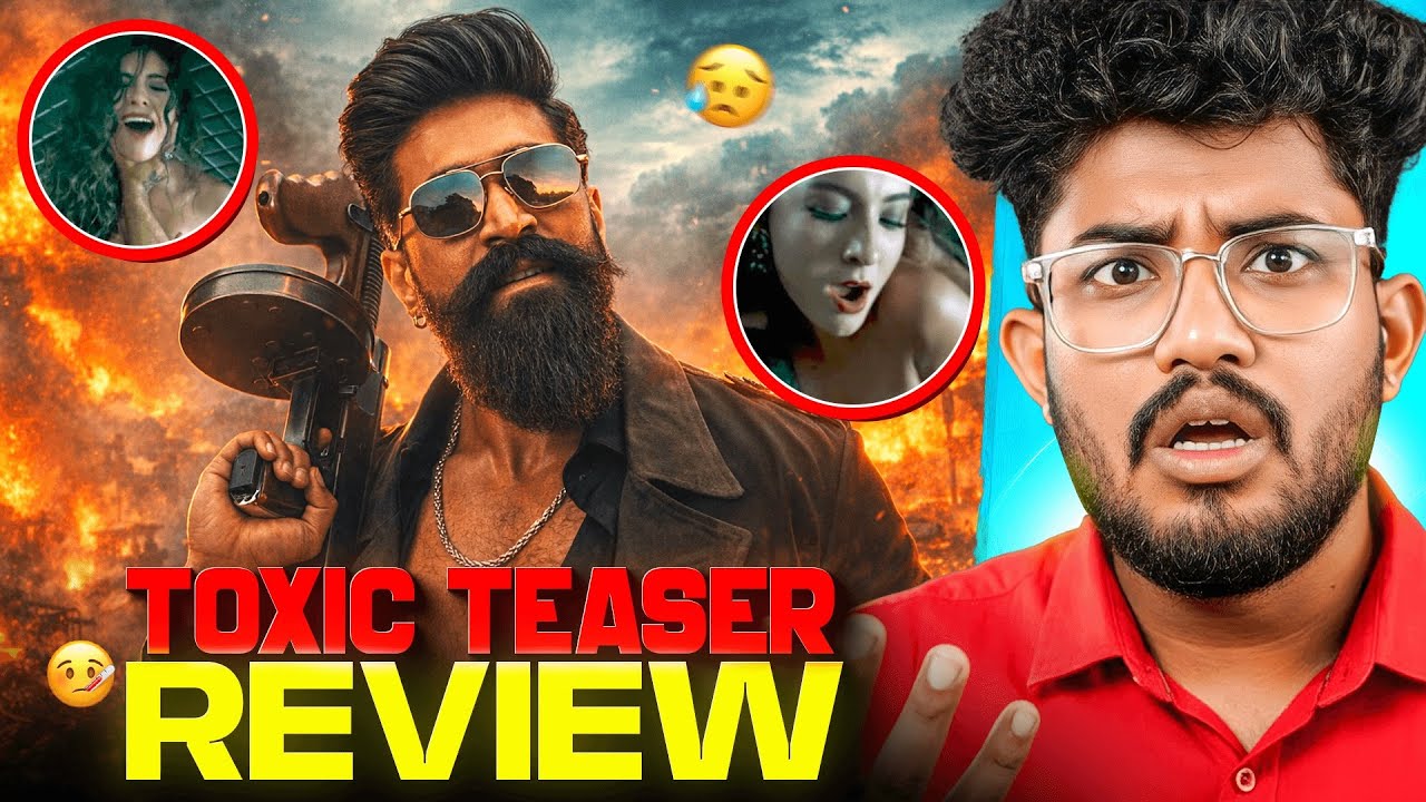TOXIC TEASER REVIEW 🔥 | ROCKING STAR YASH | KANNADA | SAGAR 2026