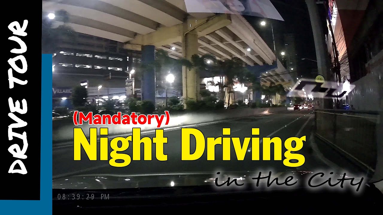 Coding day? Travel at night! Hehe - Going Shaw Boulevard