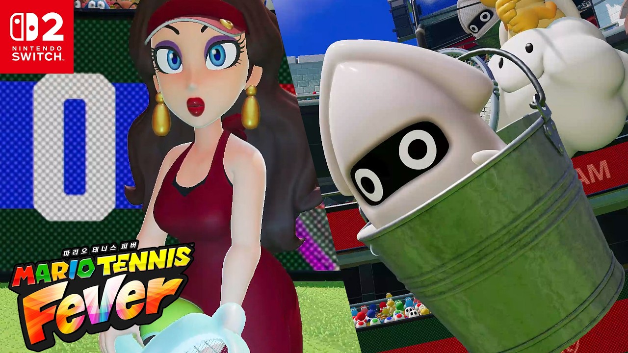 Pauline, Koopa Troopa Vs. Wario, Blooper - Mario Tennis Fever | Nintendo Switch 2