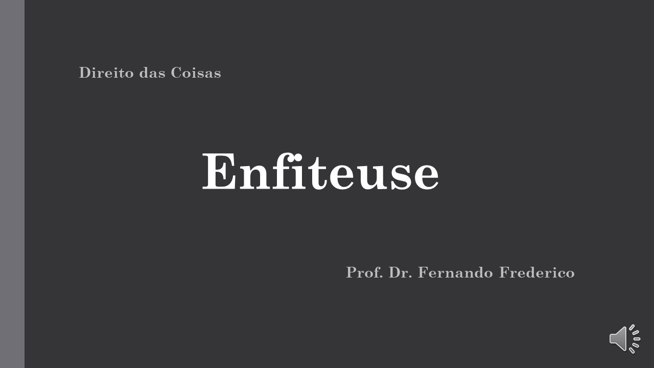Enfiteuse