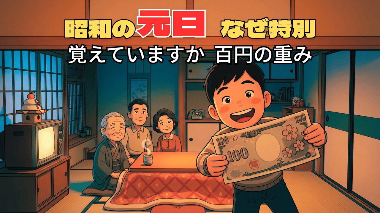 昭和の元日はなぜ特別が長かったのか　高度経済成長の暮らし
