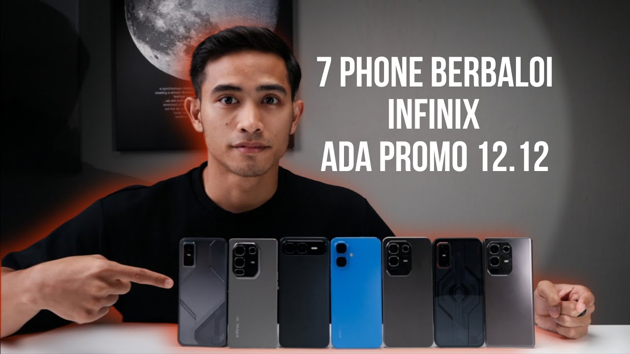 7 Phone Berbaloi Infinix ada sale 12.12 !