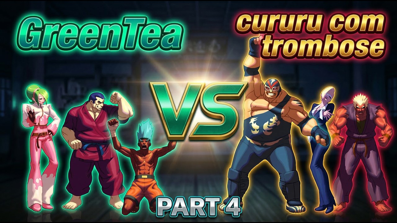 KOF XIII: GreenTea321 vs cururu com trombose | Part 4 | Mar 2026