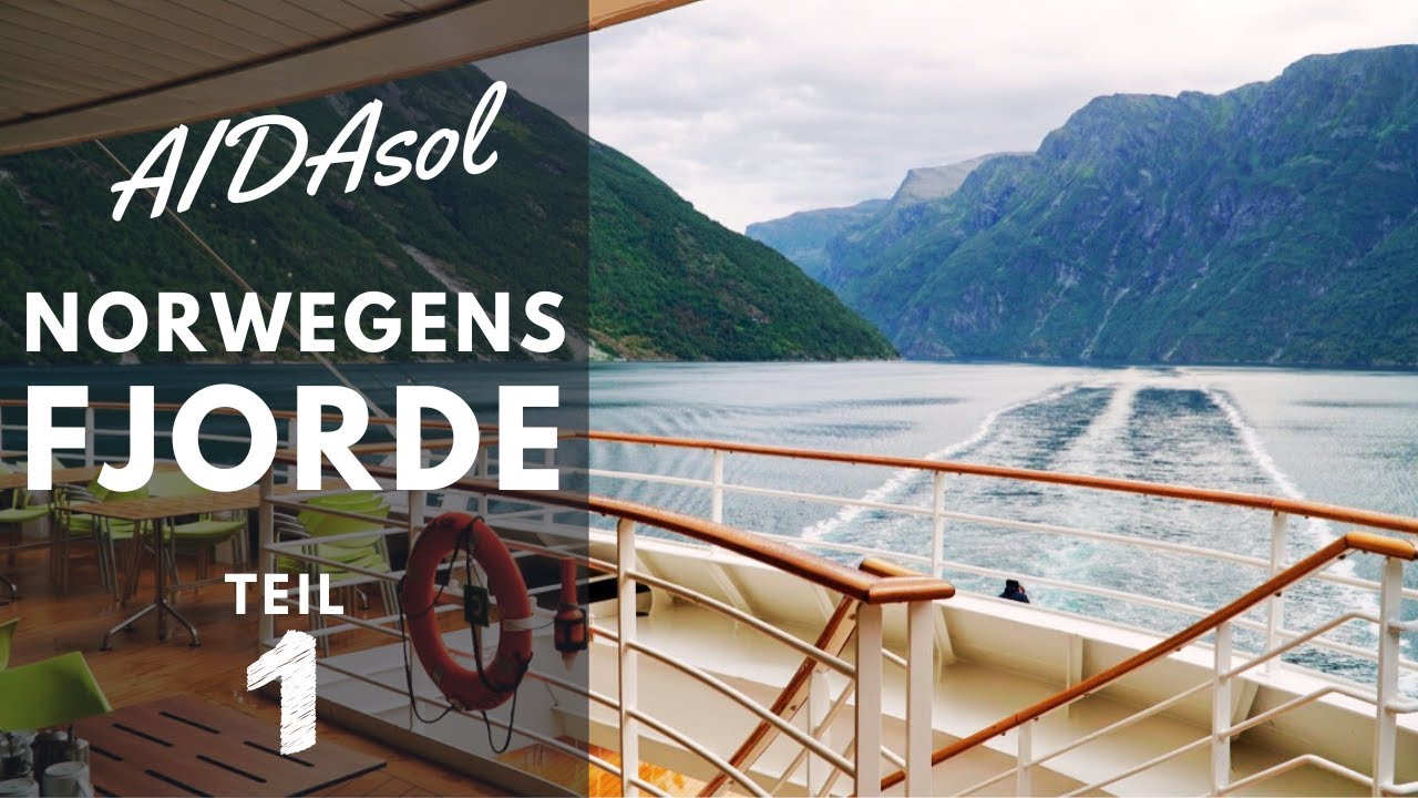 Norwegens Fjorde mit AIDAsol - Teil 1 ⚓️ (Bergen, Geiranger & Molde)