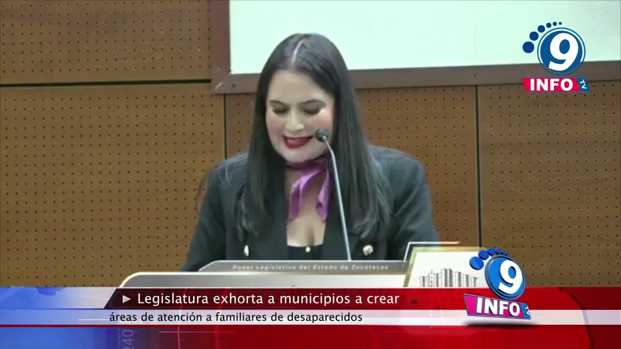 Legislatura exhorta a municipios a crear áreas de atención a familiares de desaparecidos.