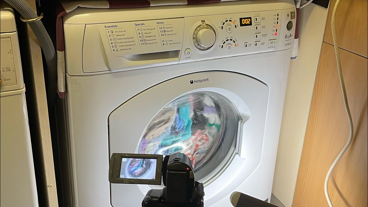 Hotpoint HY6F1551P STYLE ~ P9 Bed&Bath 60ºC