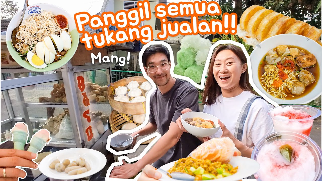 BELI SEMUA MAKANAN YANG LEWAT DEPAN RUMAH! 🤗