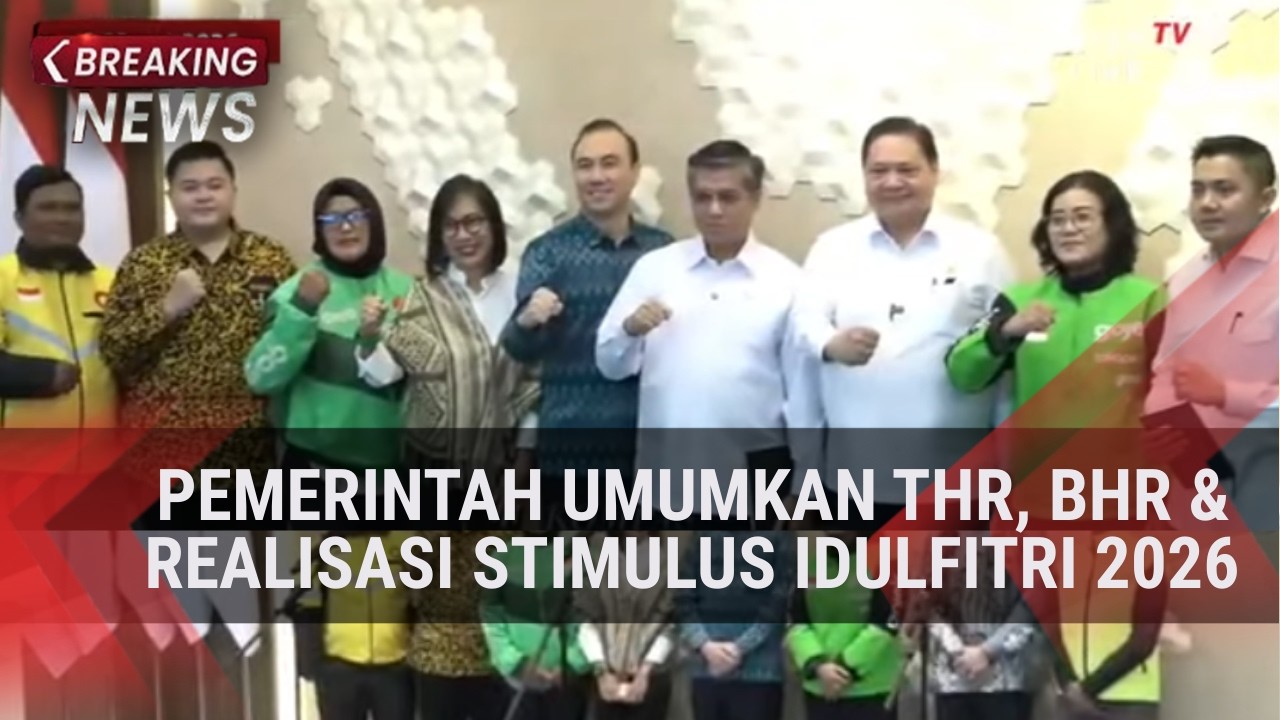 Pemerintah Umumkan THR, BHR & Realisasi Stimulus Idulfitri 2026