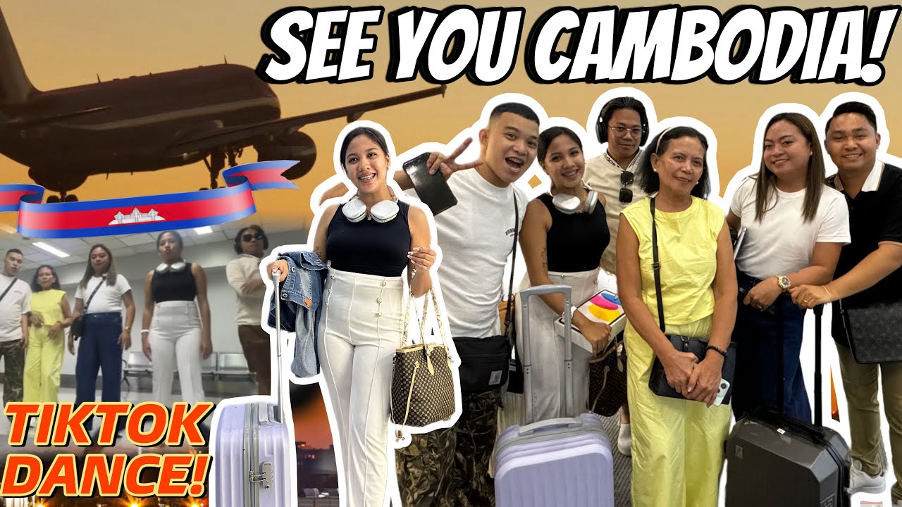PAPUNTA NA NG CAMBODIA ANG BAKLA NG TAON😍🇰🇭! (BARDAGULAN ANG MGA BAYUT SA AIRPORT 🤣)